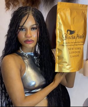 Ngozi Lagos Side Part Bone Straight Luxe Donor SDD Hair Ready Made, Ready To Wear Wig Order This Sexy Wig Now #best seller