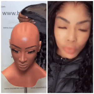 Bisola-Lagos Hairline 6x6 HD Melting Lace, Pre- Plucked, Pre- Bleached Knots, Virgin Wavy Hair Luxury Swiss Lace Glueless Closure WigNO GLUE, NO TAPE, NO FUSS!JUST WEAR & GO.. #instantglam