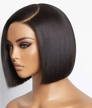 Ngozi Lagos Side Part Bone Straight Luxe Donor SDD Hair Ready Made, Ready To Wear Wig Order This Sexy Wig Now #best seller