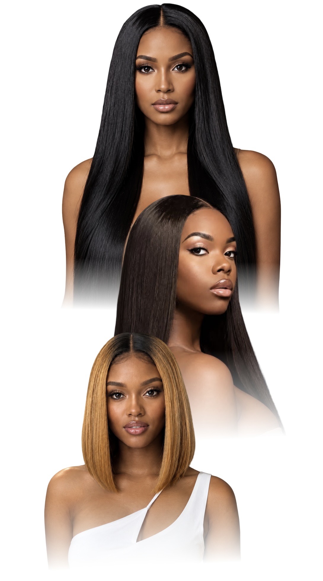 Hot wig luxury premium hd lace bone straight sdd wig